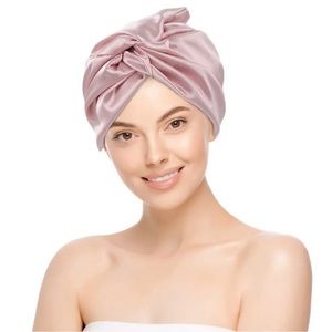 22 Momme 100% Mulberry Silk Sleep Cap for Woman Hair Wrap for Sleeping Bonnet